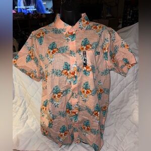 Hurley Brand New Congo Regular Fit Short Sleeve Button-Up Shirt